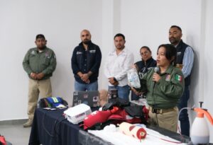 ENCABEZA LUIS NAVA CAPACITACIÓN A PROMOTORES DE LA PAZ ANTE EMERGENCIAS