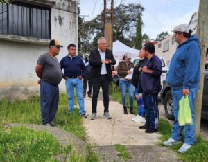 GOBIERNO DE AMEALCO Y COLONIA, UNIDOS EN MOVIMIENTO LLEGA A SAN HIGINIO PARA ESCUCHAR Y ATENDER A LAS FAMILIAS