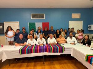 SOSTIENEN AUTORIDADES ENCUENTRO CON MIGRANTES QUERETANOS RADICADOS EN NUEVA JERSEY