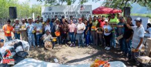 RECONOCE FERNANDO SÁNCHEZ GIL LA LABOR DEL PERSONAL DEL RELLENO SANITARIO Y FORTALECE SUS CONDICIONES DE TRABAJO