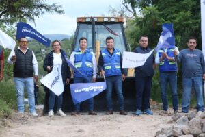 JAIRO MORALES ARRANCA URBANIZACIÓN DE CALLE CORREGIDORA EN PANIAGUA