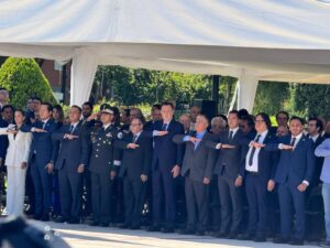 LUPITA RAMÍREZ ACOMPAÑA TOMA DE PROTESTA DE NUEVO COMANDANTE DE LA 17/A ZONA MILITAR.