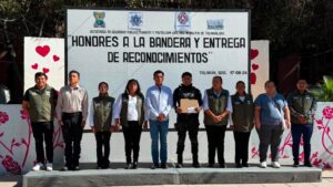 PRESIDENTE MUNICIPAL ALEJO SÁNCHEZ DE SANTIAGO RECONOCE DESEMPEÑO DE ELEMENTOS DE SEGURIDAD PÚBLICA Y PROTECCIÓN CIVIL