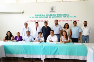 COMO COORDINADOR REGIONAL, RUBÉN HERNÁNDEZ ENCABEZA REUNIÓN DE MUNICIPIOS POR LA SALUD