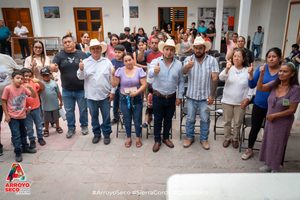 FERNANDO SÁNCHEZ GIL RESPONDE A LAS NECESIDADES DE LAS FAMILIAS DE ARROYO SECO