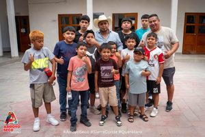 FERNANDO SÁNCHEZ GIL RECONOCE EL TALENTO DE LA NIÑEZ QUE PONE EN ALTO A ARROYO SECO