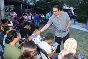 RECORRE MEMO VEGA COMUNIDADES CON MOTIVO DE SU INFORME DE ACTIVIDADES