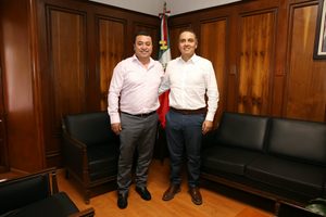 RUBÉN HERNÁNDEZ FORTALECE COORDINACIÓN CON EL GOBIERNO DEL ESTADO