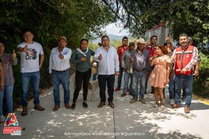 FERNANDO SÁNCHEZ GIL CONCRETA GESTIÓN Y ENTREGA OBRA DE PAVIMENTO HIDRÁULICO EN EL SABINO