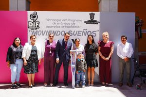 PEDRO ESCOBEDO PONE EN MARCHA “MOVIENDO SUEÑOS”; ENTREGARÁ MÁS DE 100 APARATOS ORTOPÉDICOS