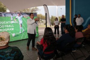 IMPULSAMOS EL DEPORTE, PARA CONSTRUIR UN MEJOR FUTURO: LUIS NAVA