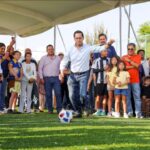 CHEPE GUERRERO ENTREGA NUEVA CANCHA DE FUTBOL 5 PARA LAS FAMILIAS DE SANTA FE