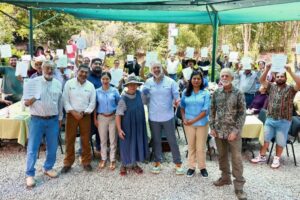 RECONOCE DEL PRETE A EJIDATARIOS POR LA CONSERVACIÓN FORESTAL EN LA SIERRA GORDA
