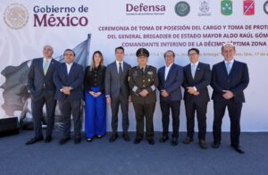 ATESTIGUA FELIFER MACÍAS TOMA DE POSESIÓN DEL CARGO DEL GENERAL ALDO RAÚL GÓMEZ QUINTERO