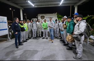RECONOCE FELIFER MACÍAS LA LABOR DEL PERSONAL DE SERVICIOS PÚBLICOS