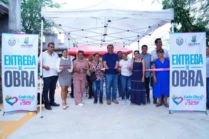 GOBIERNO MUNICIPAL DE JALPAN ENTREGA URBANIZACIÓN DE LA CALLE SAN MATEO EN LA COLONIA LA CRUZ