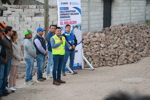 HUIMILPAN INICIA URBANIZACIÓN DE LAS CALLES VENUSTIANO CARRANZA Y BELISARIO DOMÍNGUEZ EN EL MILAGRO