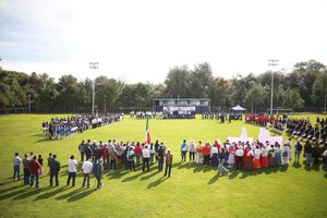 JAIRO MORALES ENCABEZA DESFILE POR LOS  216 AÑOS DEL INICIO DE LA INDEPENDENCIA