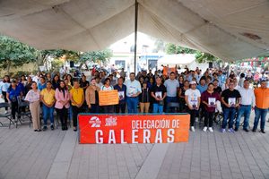 EN GALERAS Y LA ESPERANZA GASPAR TRUEBA ASUME COMPROMISOS PARA SU TERCER AÑO DE ADMINISTRACIÓN