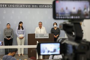 MESA DIRECTIVA PRESENTA CALENDARIZACIÓN PARA LA GLOSA DEL 5º INFORME DEL PODER EJECUTIVO DEL ESTADO ANTE LA LXI LEGISLATURA