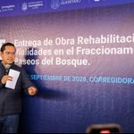 CHEPE GUERRERO Y LUIS NAVA ENTREGAN REHABILITACIÓN DE VIALIDADES EN PASEOS DEL BOSQUE