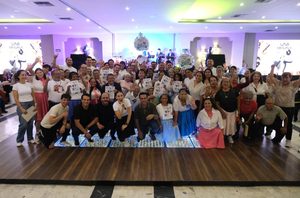 CONVIVIÓ LUIS NAVA CON CERCA DE MIL ADULTOS MAYORES DE TODO EL ESTADO