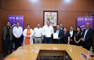 SUSCRIBE GASPAR TRUEBA CONVENIO CON LA UNIVERSIDAD CUAUHTÉMOC