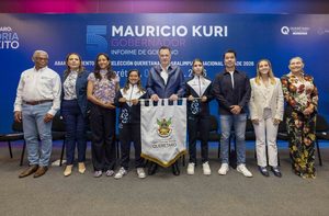 ABANDERA GOBERNADOR A LA SELECCIÓN  QUERETANA DE PARALIMPIADA NACIONAL