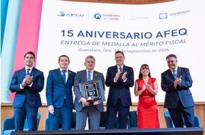 PARTICIPA GOBERNADOR EN EL XV ANIVERSARIO DE LA ASOCIACIÓN DE FISCALISTAS DE QUERÉTARO