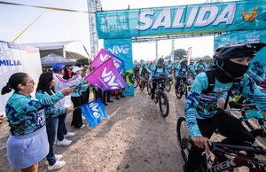 PROMUEVE EL MARQUÉS ACTIVACIÓN FÍSICA CON RODADA MTB EN ATONGO