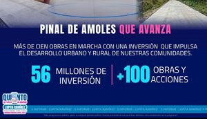 5TO INFORME DE GOBIERNO  PINAL DE AMOLES SIGUE AVANZANDO CON FUERZA.