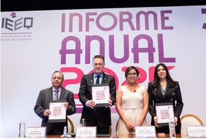 ATESTIGUA MAURICIO KURI AVANCES Y RESULTADOS DEL IEEQ
