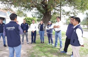 TITULAR DE SEDESOQ REALIZA VISITIA A BENEFICIARIOS DE CONTIGO EN TU MESA