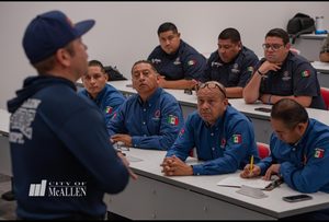 CORREGIDORA FORTALECE A SUS BOMBEROS CON ENTRENAMIENTO INTERNACIONAL EN McAllEN