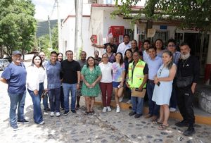 TITULAR DE SEDESOQ REALIZA GIRA DE TRABAJO EN LA SIERRA QUERETANA