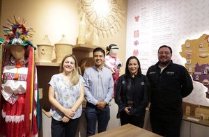 VISITA SECRETARIO DE DESARROLLO SOCIAL LA CASA QUERETANA DE LAS ARTESANÍAS Y JAPEQ