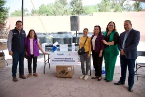 IMPULSA LA ADMINISTRACIÓN MUNICIPAL DE GASPAR TRUEBA AUTOEMPLEO DE EMPRENDEDORAS DE COLÓN CON EQUIPAMIENTO