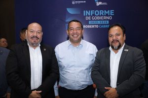 ROBERTO CABRERA SE REÚNE CON CANACINTRA Y ASOCIACIÓN DE INDUSTRIALES EN SU QUINTO INFORME DE GOBIERNO
