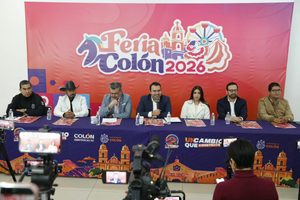 PRESENTA GASPAR TRUEBA PROGRAMA OFICIAL DE LA FERIA COLÓN 2026