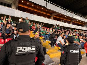 SALDO BLANCO DURANTE ENCUENTRO FEMENIL ENTRE MÉXICO Y JAMAICA EN EL ESTADIO CORREGIDORA