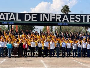LUPITA RAMÍREZ ESTÁ PRESENTE EN LA CELEBRACIÓN DEL DÍA DEL CAMINERO.