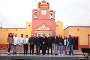 ENTREGA JAIRO MORALES ENTREGA REHABILITACIÓN DE LA PARROQUIA DE SAN MIGUEL ARCÁNGEL