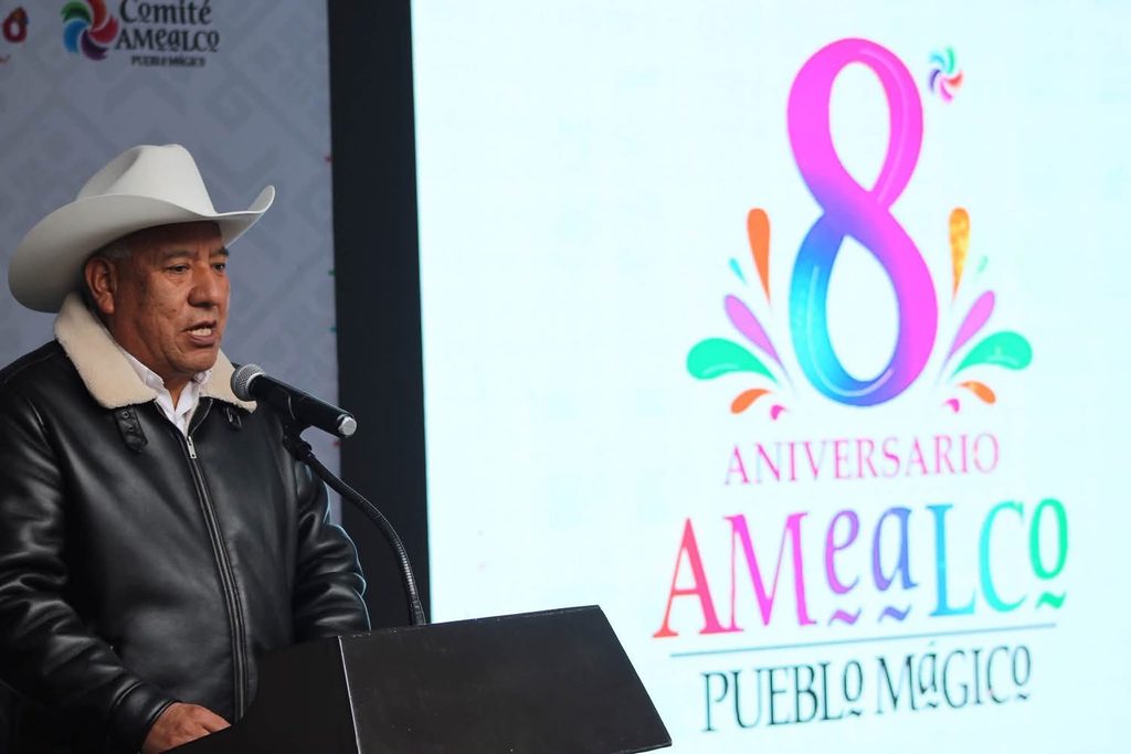 ÓSCAR PÉREZ MARTÍNEZ INAUGURA EL OCTAVO ANIVERSARIO DE AMEALCO COMO PUEBLO MÁGICO 1 IMG 20261020 WA0048