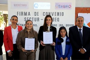 FORTALECEN SECTUR Y USEBEQ LA CULTURA TURÍSTICA EN ESCUELAS DE QUERÉTARO