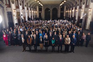 HOY, EL PRESIDENTE MUNICIPAL IVÁN RESÉNDIZ SOSTUVO UNA REUNIÓN EN PALACIO NACIONAL CON LA PRESIDENTA DE LA REPÚBLICA Y AUTORIDADES ESTATALES Y FEDERALES DE TODO EL PAÍS,