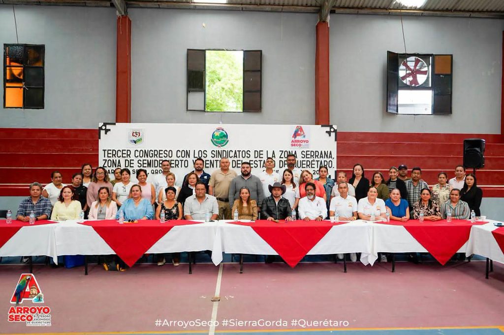 ARROYO SECO ALBERGA EL TERCER CONGRESO SINDICAL DE LA ZONA SERRANA, SEMIDESIERTO Y CENTRO DE QUERÉTARO 1 IMG 20261024 WA0017