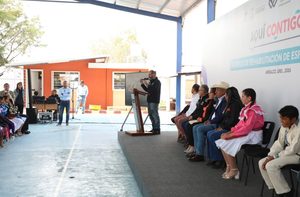 ENTREGA SEDIF REHABILITACIÓN DEL AULA COCINA EN AMEALCO