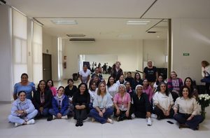 IMPARTE CAR HERRERA TALLER DE  SONOTERAPIA EN CASA DE LA MUJER