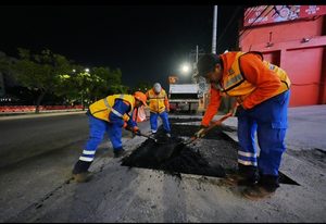 SUPERVISA FELIFER MACÍAS TRABAJOS DE MANTENIMIENTO VIAL EN QUERÉTARO