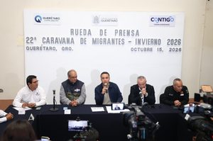 ANUNCIAN AUTORIDADES LA CARAVANA MIGRANTE DE INVIERNO 2026